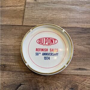Vintage Dupont Refinish Sales 50th Anniversary 1974 Ashtray